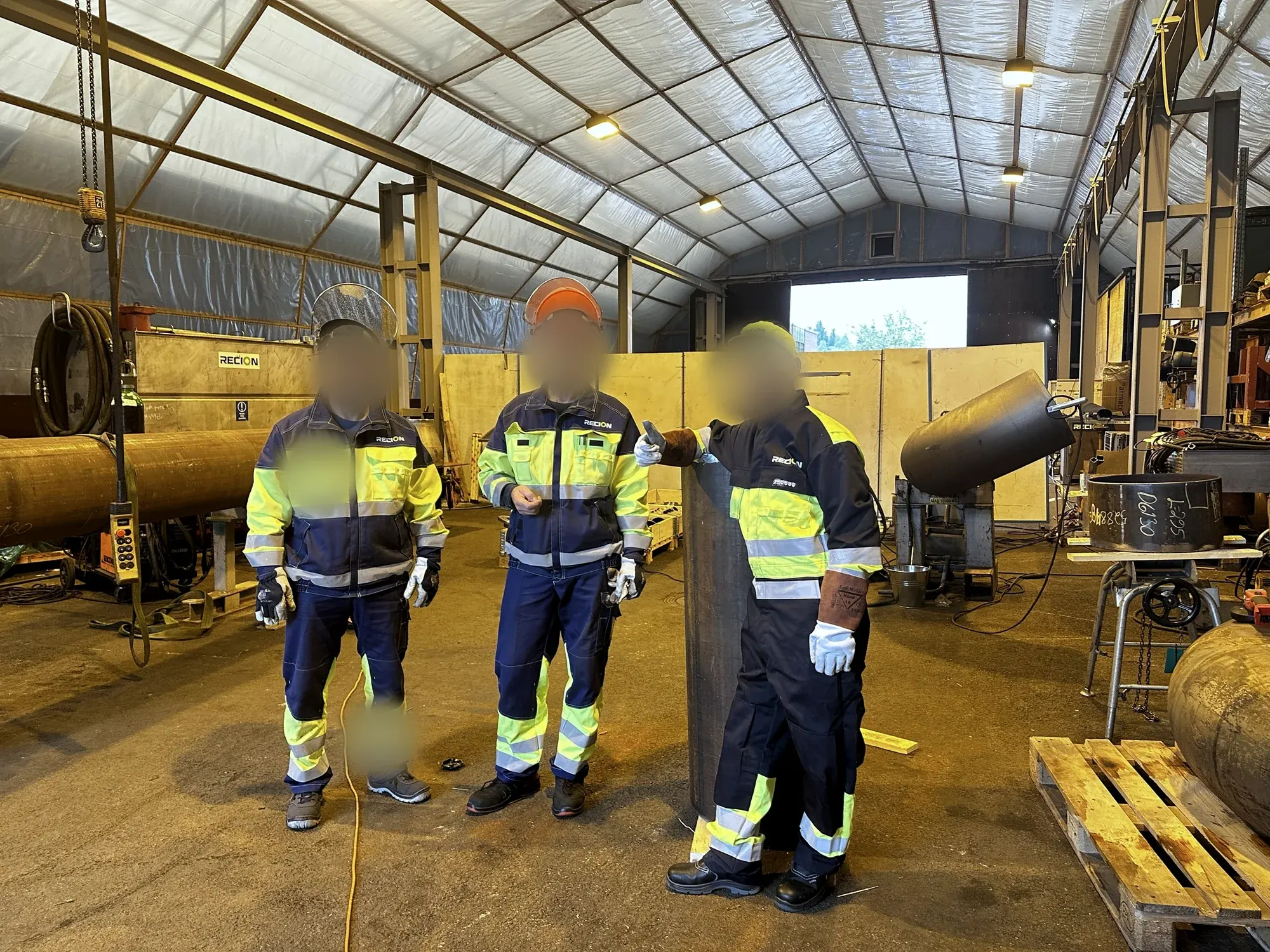 RECION OY — Carbon Steel Pipe Prefabrication — RECION OY · detail