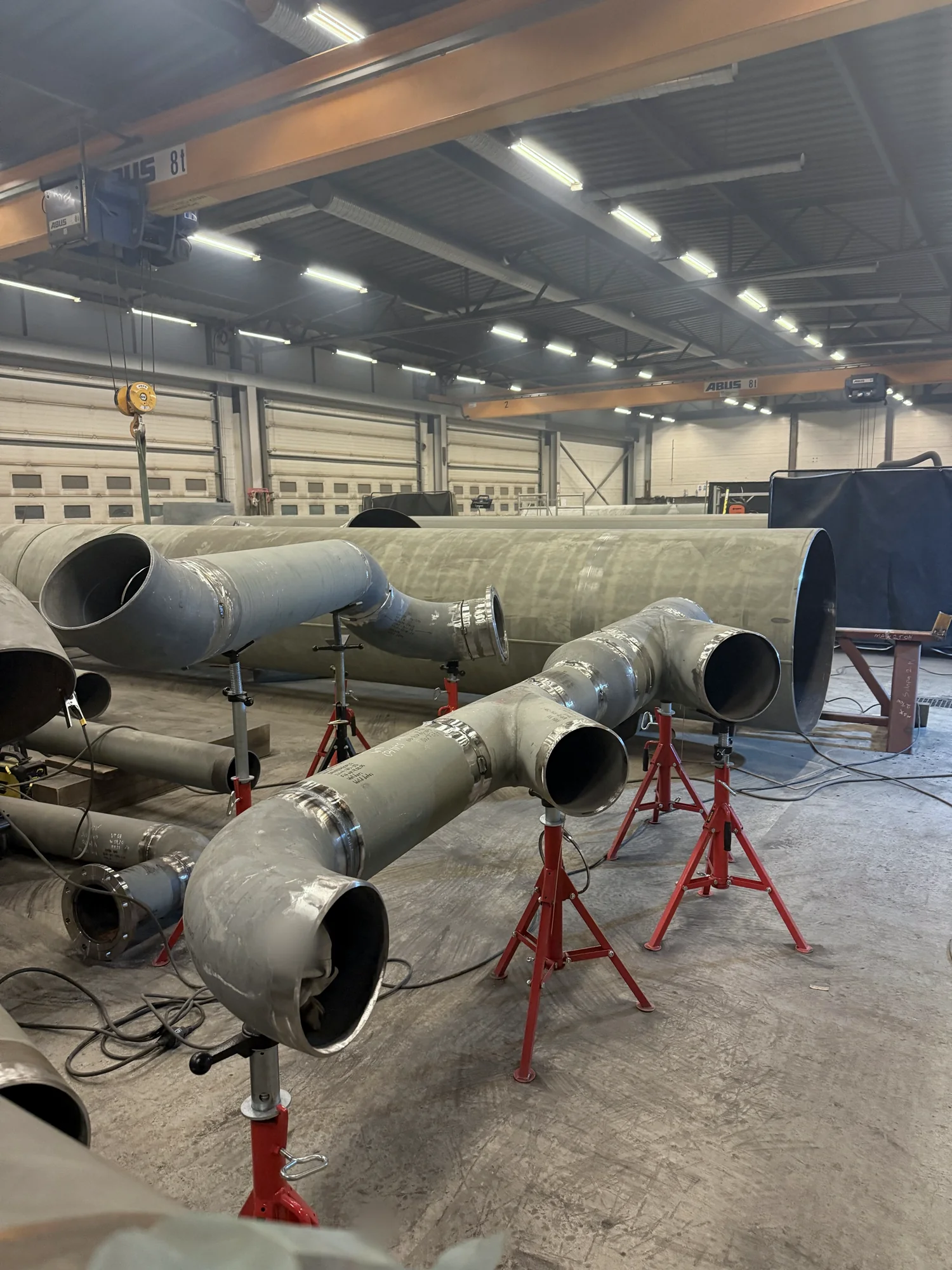 Stegra — Large Diameter Pipe Prefabrication for Green Steel — Stegra · detail